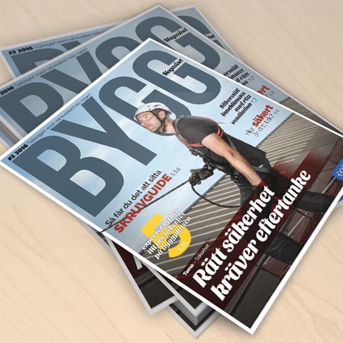 Nytt nummer av Byggmagazinet! Nytt nummer av Byggmagazinet!